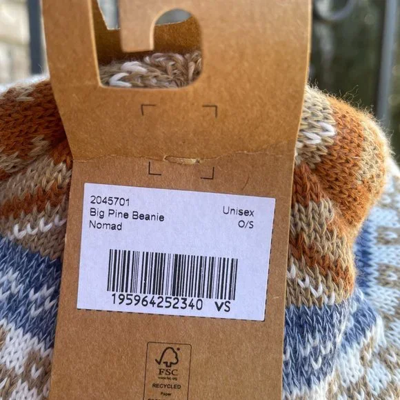 prAna BIG PINE BEANIE Women's Fleece Lined Winter Hat NWT - Picture 8 of 8